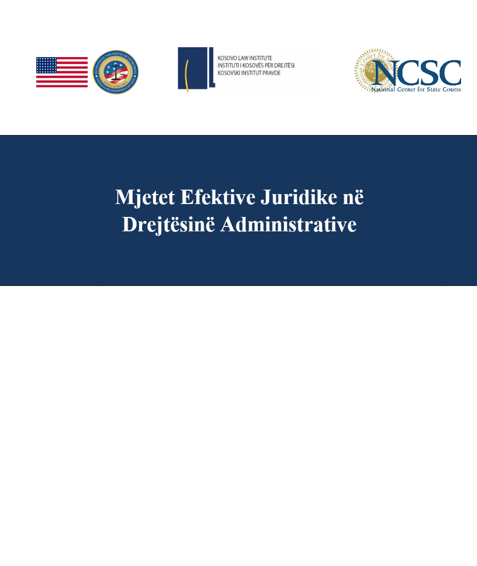 Mjetet efektive juridike në drejtësinë administrative