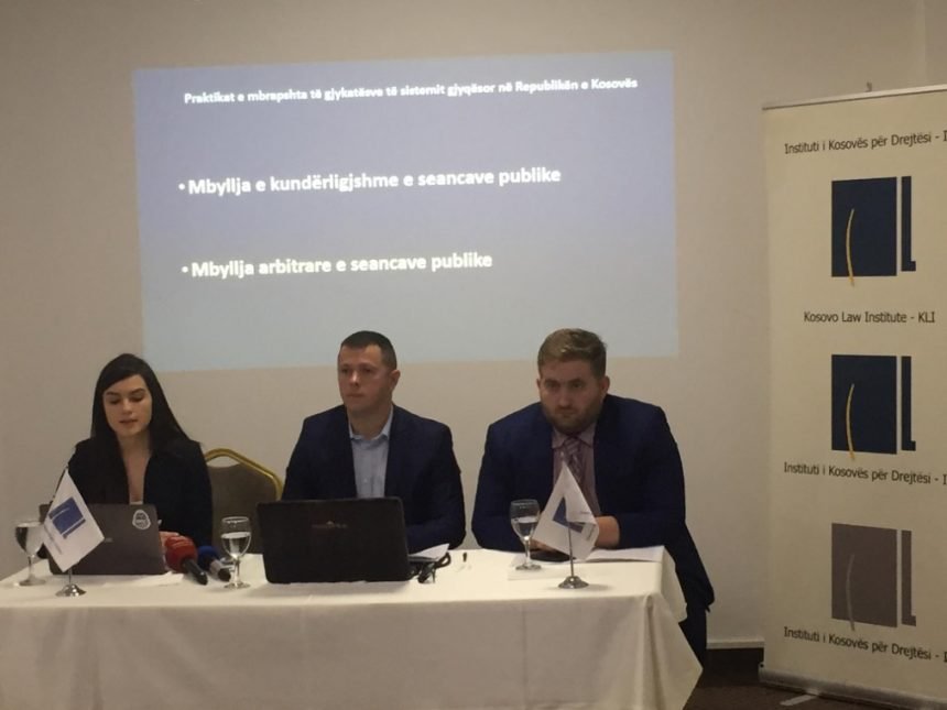 IKD: Disa gjykatës seancat gjyqësore penale i mbyllin për publikun në mënyrë të kundërligjshme dhe arbitrare, aktivizimi i mekanizmave të llogaridhënies i domosdoshëm