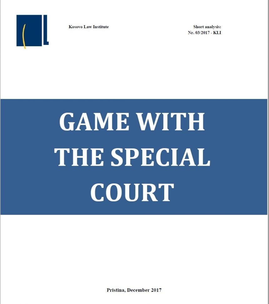 Game with the Special Court