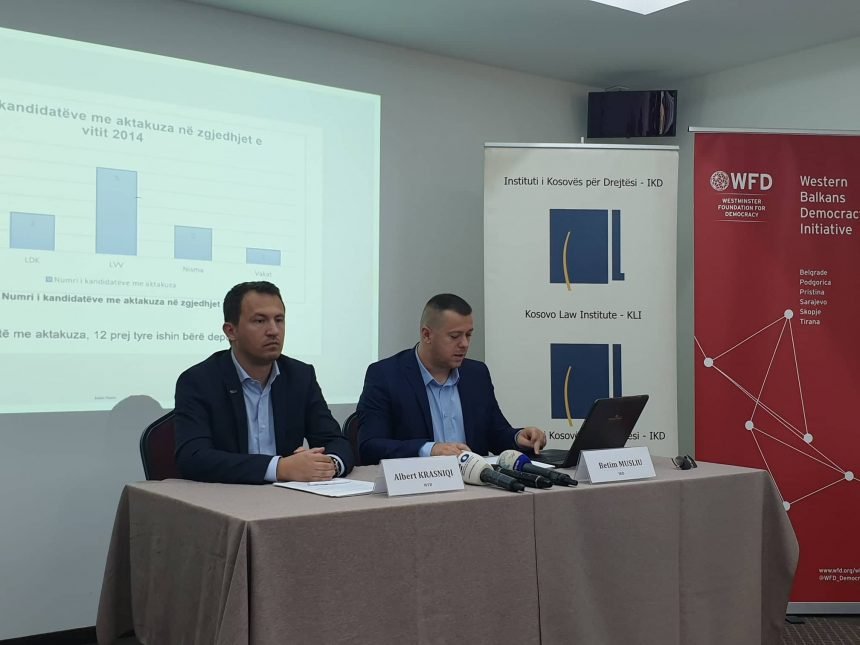 WFD and KLI: Political parties to not include candidates that have problems with the law