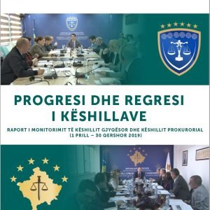 “Progress and Regress of the Councils” Monitoring Report of the Judicial Council and Prosecutorial Council (1 April-30 June 2019)”