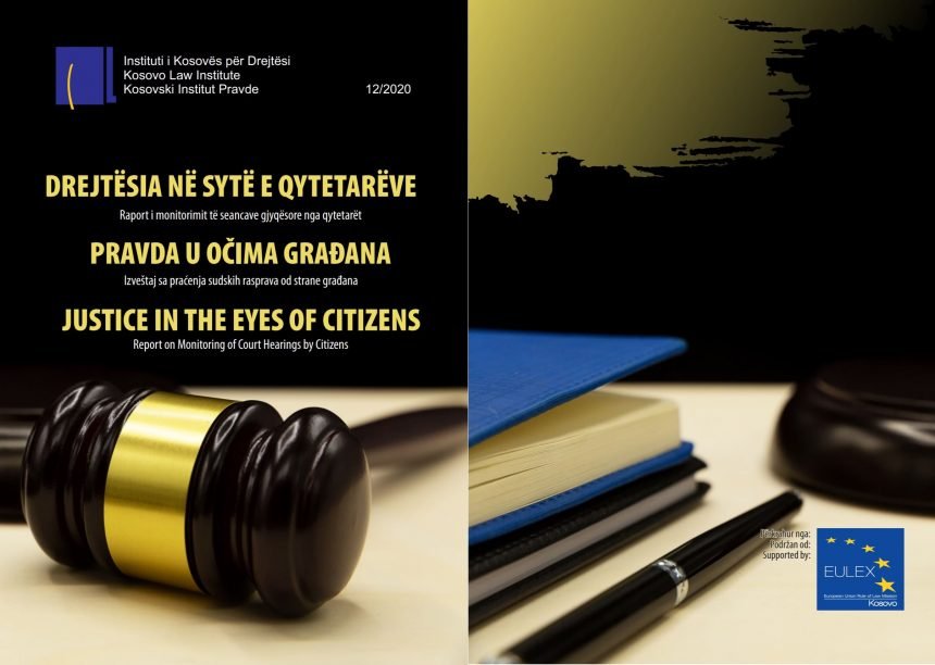 KLI published the report “Justice in the eyes of citizens”
