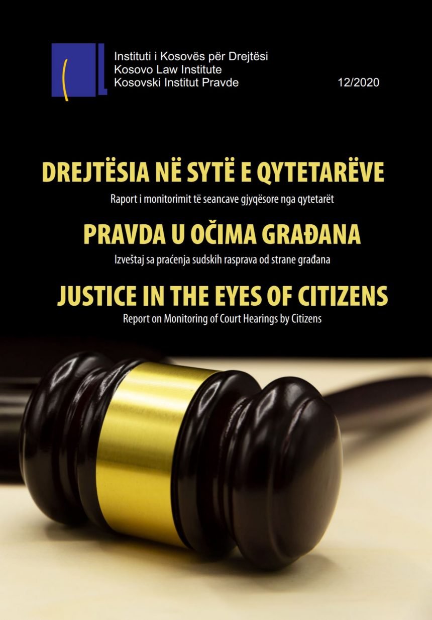 Drejtësia në sytë e qytetarëve