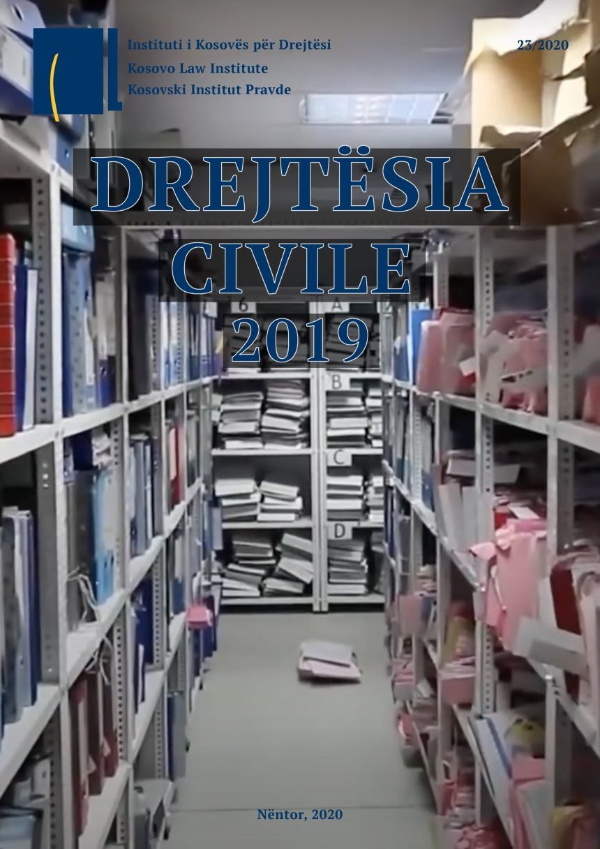 Drejtësia Civile 2019
