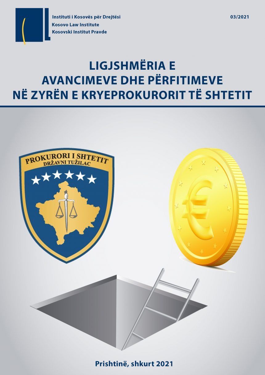 Ligjshmëria e avancimeve dhe përfitimeve në Zyrën e Kryeprokurorit të Shtetit