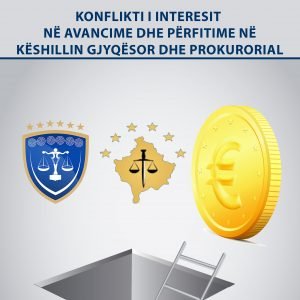 Konflikti i interesit në avancime dhe përfitime në Këshillin Gjyqësor dhe Prokurorial