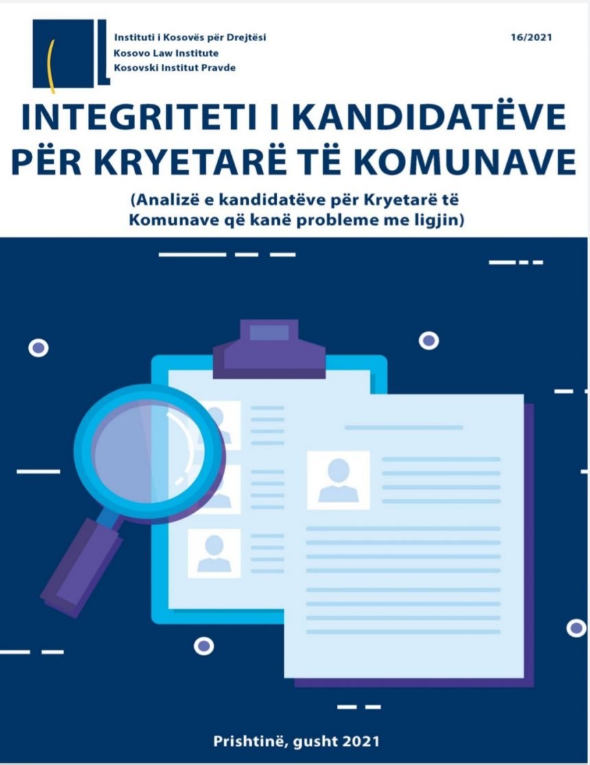 Integriteti i kandidatëve për Kryetarë të Komunave