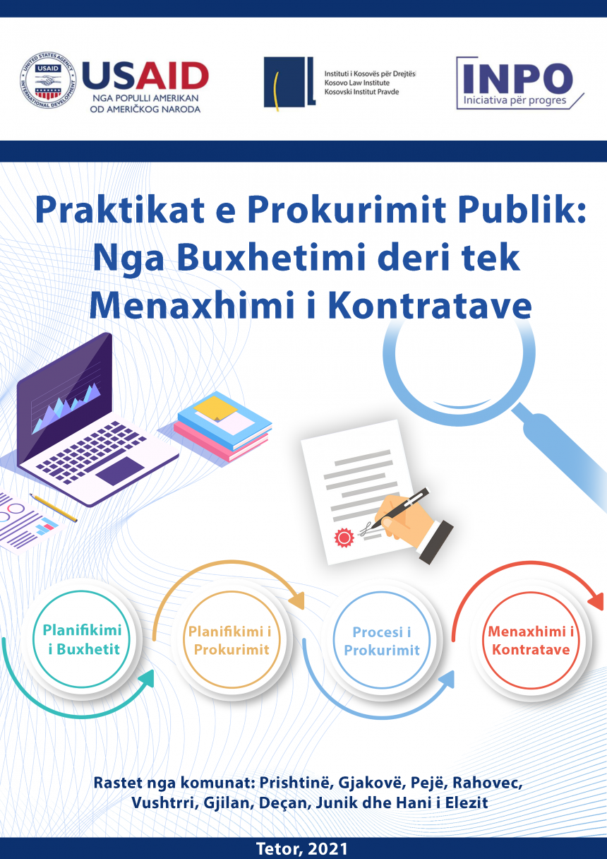 Praktikat e Prokurimit Publik: Nga Buxhetimi deri tek Menaxhimi i Kontratave
