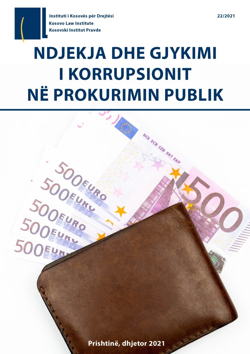 Ndjekja dhe gjykimi i korrupsionit në prokurimin publik