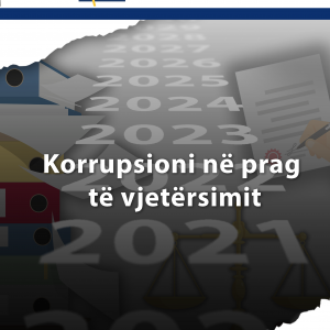 Korrupsioni në prag të vjetërsimit Korrupsioni në prag të vjetërsimit