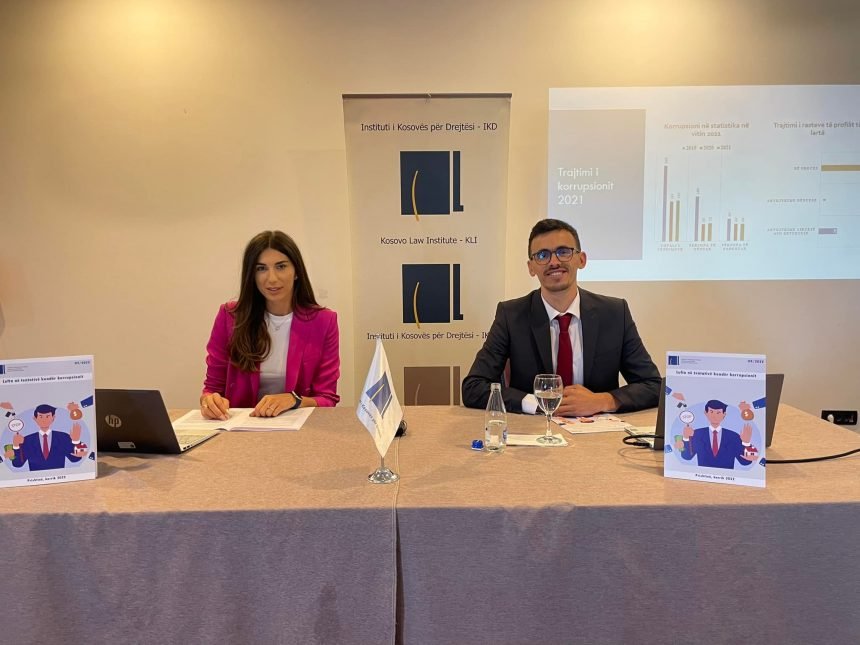 IKD: Sistemi i drejtësisë ende pa rezultate në luftën kundër korrupsionit