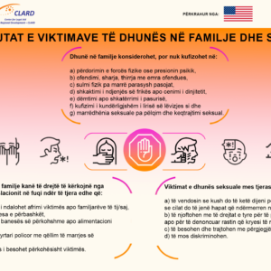TË DREJTAT E VIKTIMAVE TË DHUNËS SEKSUALE DHE DHUNËS NË FAMILJE
