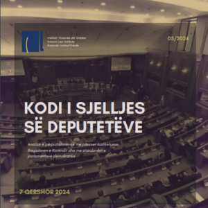 Kodi i sjelljes së deputetëve